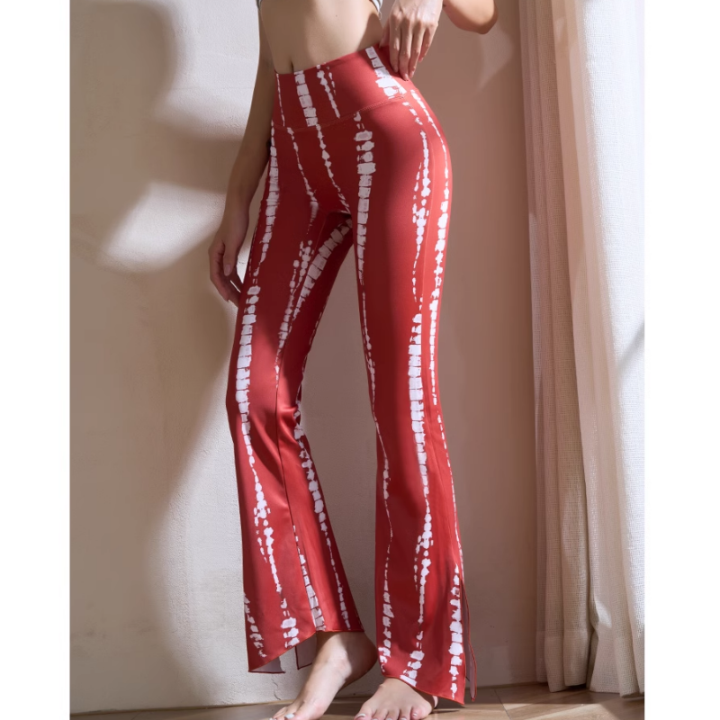 Yoga Pilates Printed Fitted Stretch Leggings
