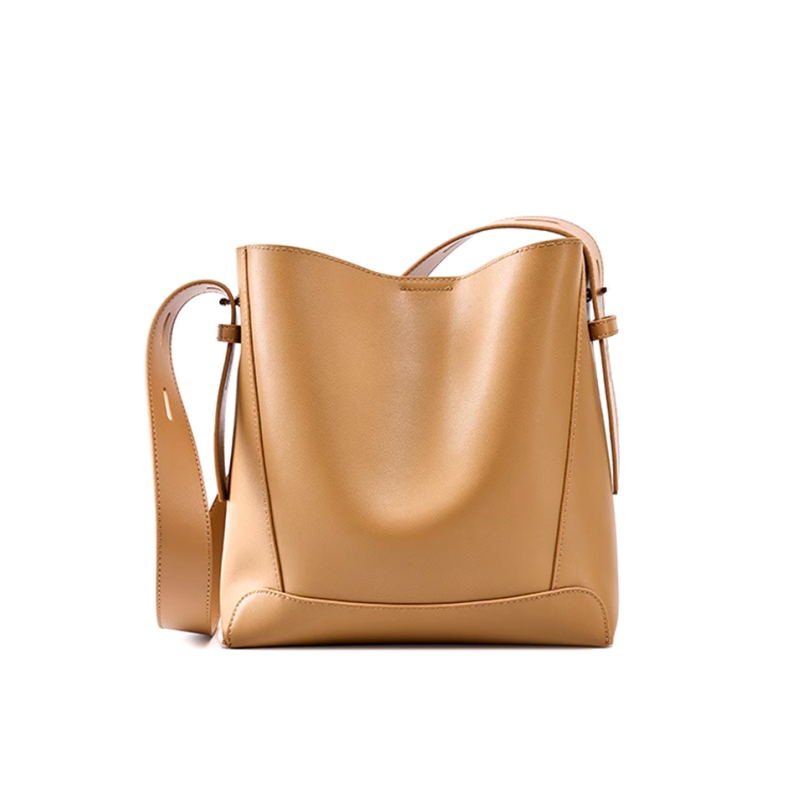 Leather Bucket Bag