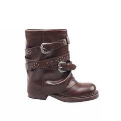 Studded Ankle Boots