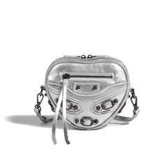 Heart Buckled Cross Body Bag