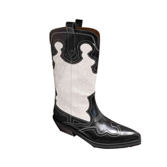 Leather Western Cowboy Knee High Boots