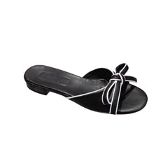 Bow Flat Slippers Slides
