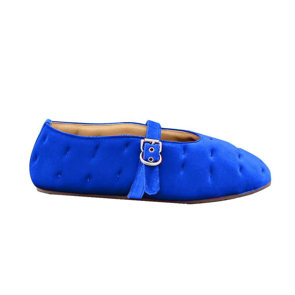 Buckled Flat Ballet Shoes