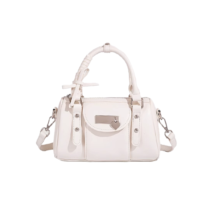 Studded Leather Tote Bag