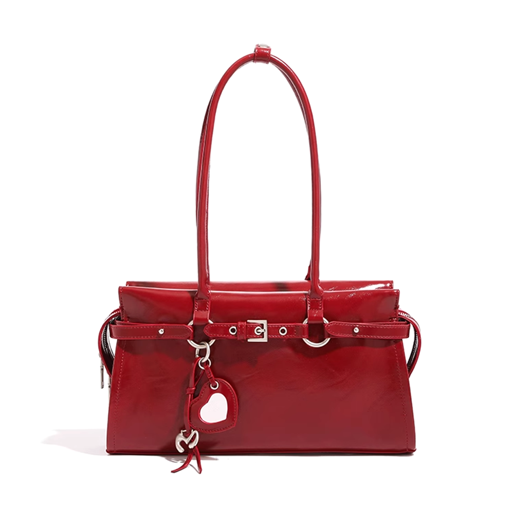 Buckled Tote Bag