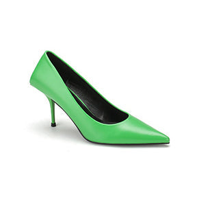 Stiletto Mid Heel Pumps - 8cm