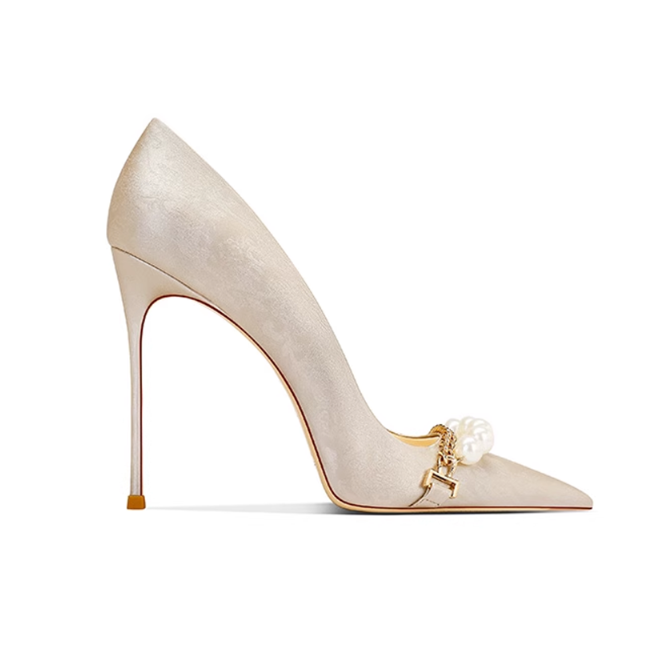 Pearl High Heels Pumps - 10cm