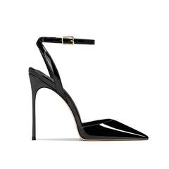 Ankle Strap High Heel Sandals - 10cm