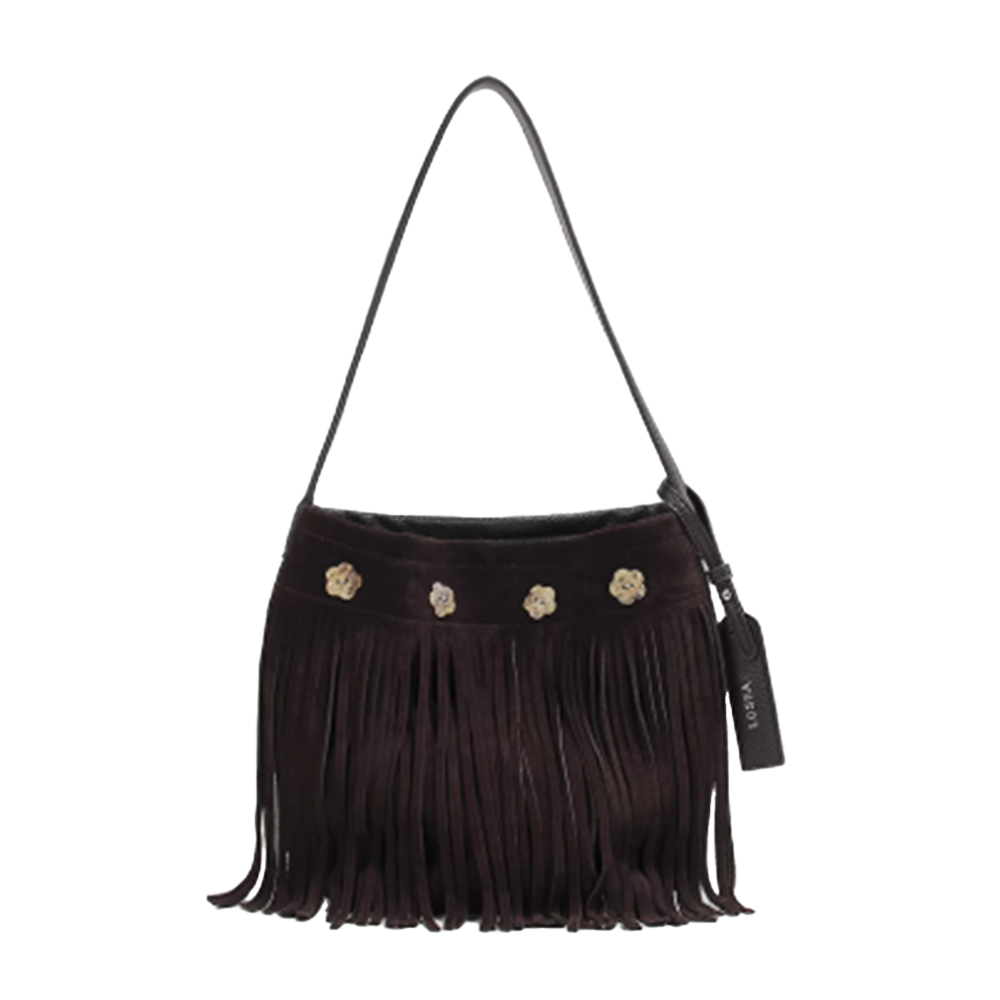 Fringed Cross Body Bag