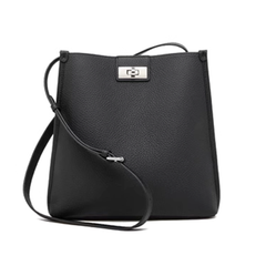 Metal Lock Bucket Bag