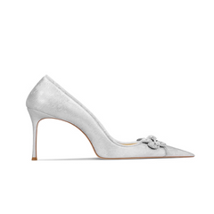 Diamante Stiletto Heel Pumps - 6cm