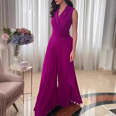 Fold Wide Leg Jumpsuit