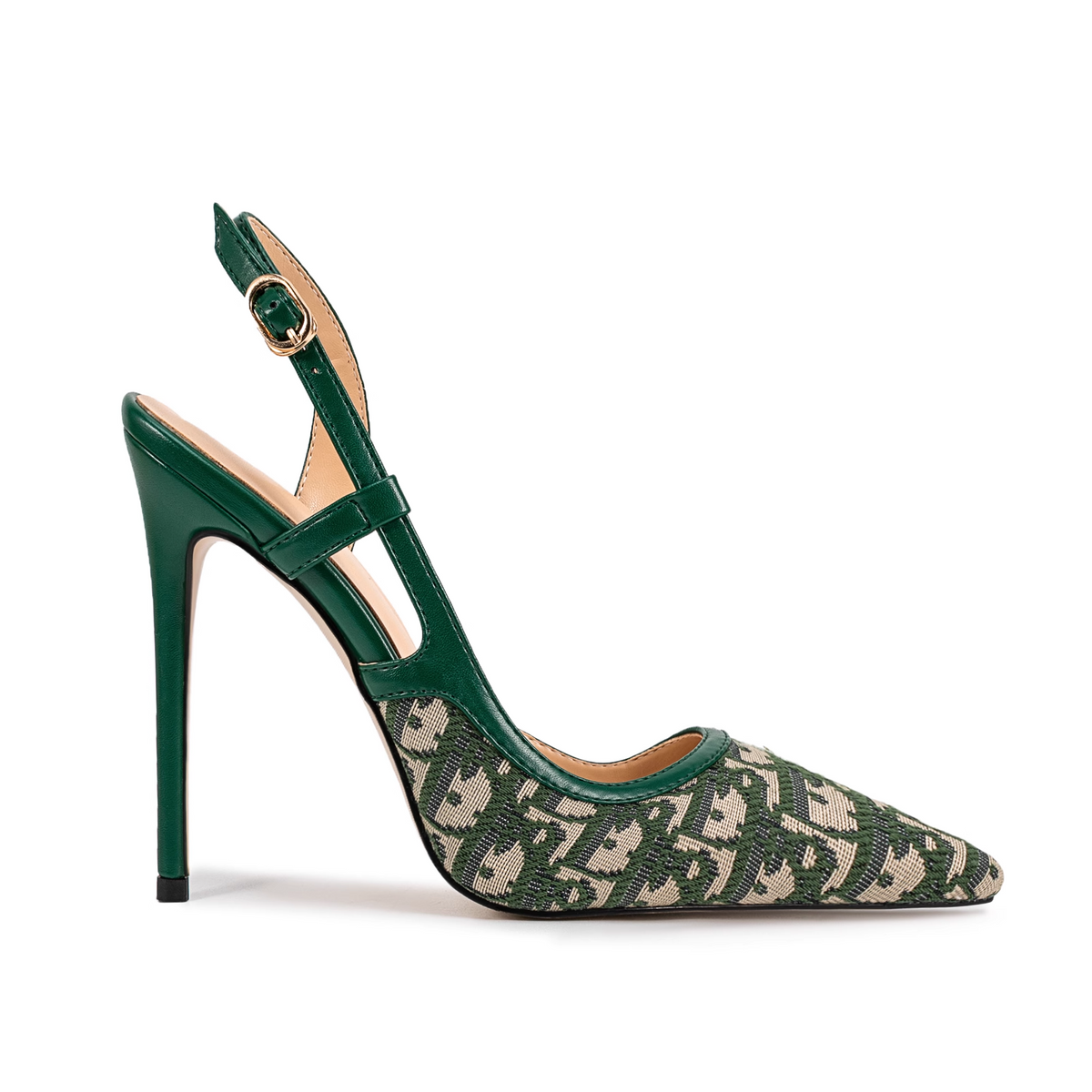 Slingback High Heel Sandals - 12cm