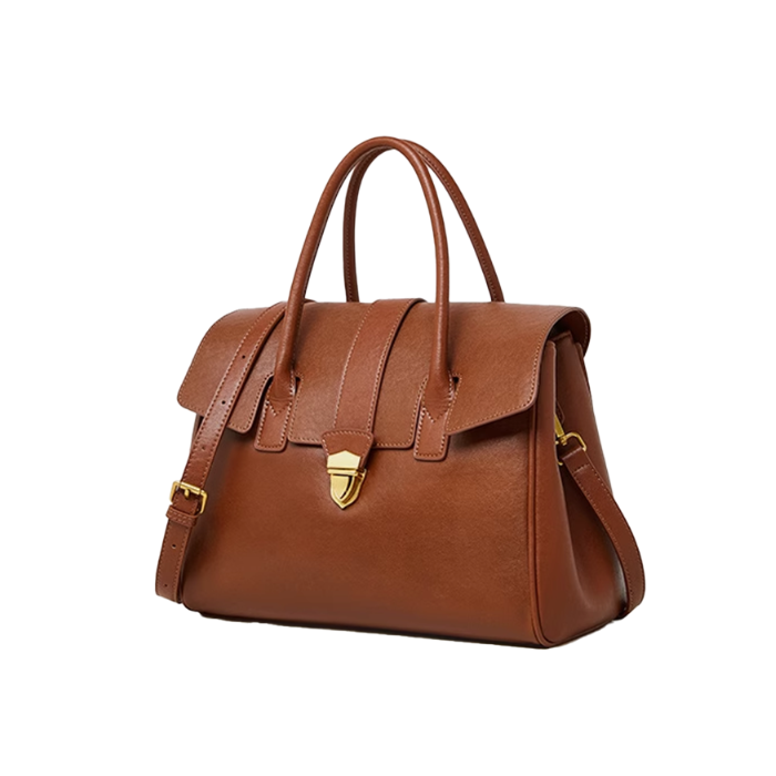 Buckled Tote Bag