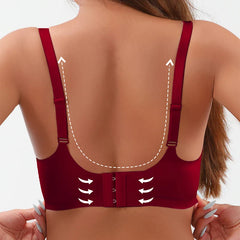 1pcs Soft Seamless Push Up 3/4 Cup Female Underwear
