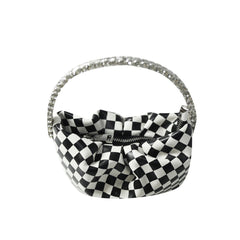 Bi-Color Diamante Tote Bag