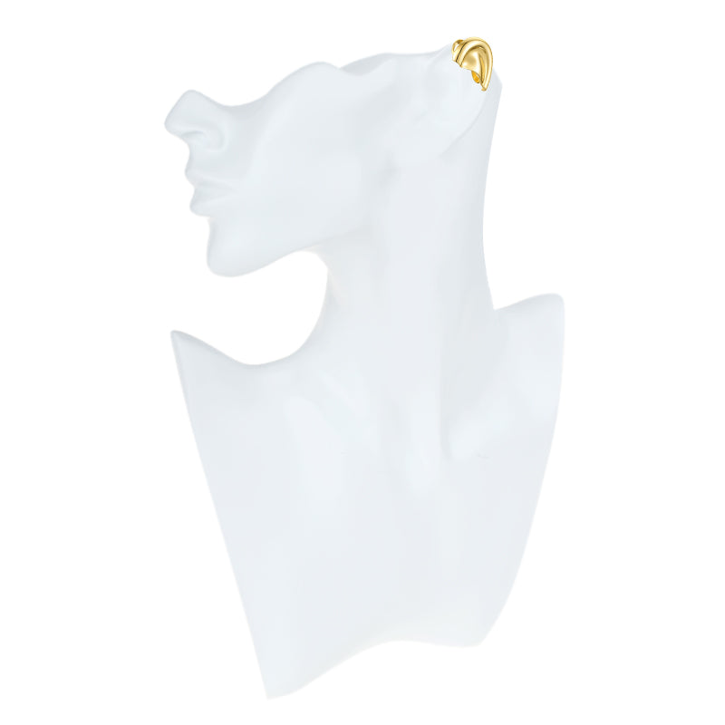 Ear Shaped Clip On Earring - Left