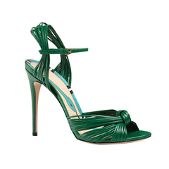 Knotted Stiletto High Heel Sandals