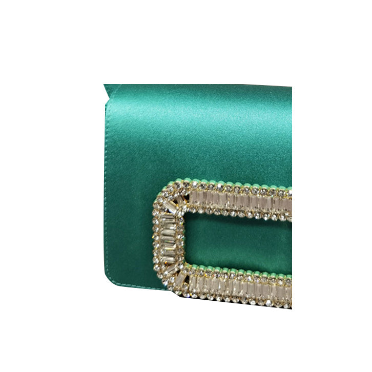 Diamante Buckled Tote Bag - Small
