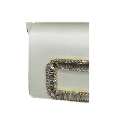 Diamante Buckled Tote Bag - Small