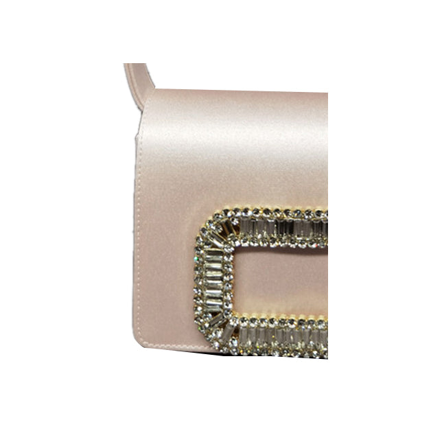 Diamante Buckled Tote Bag - Small