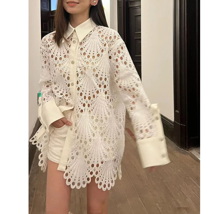 Cut Out Long Shirt