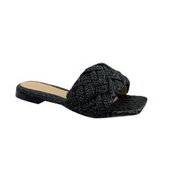 Braided Slippers Slides