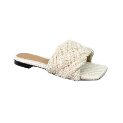 Braided Slippers Slides