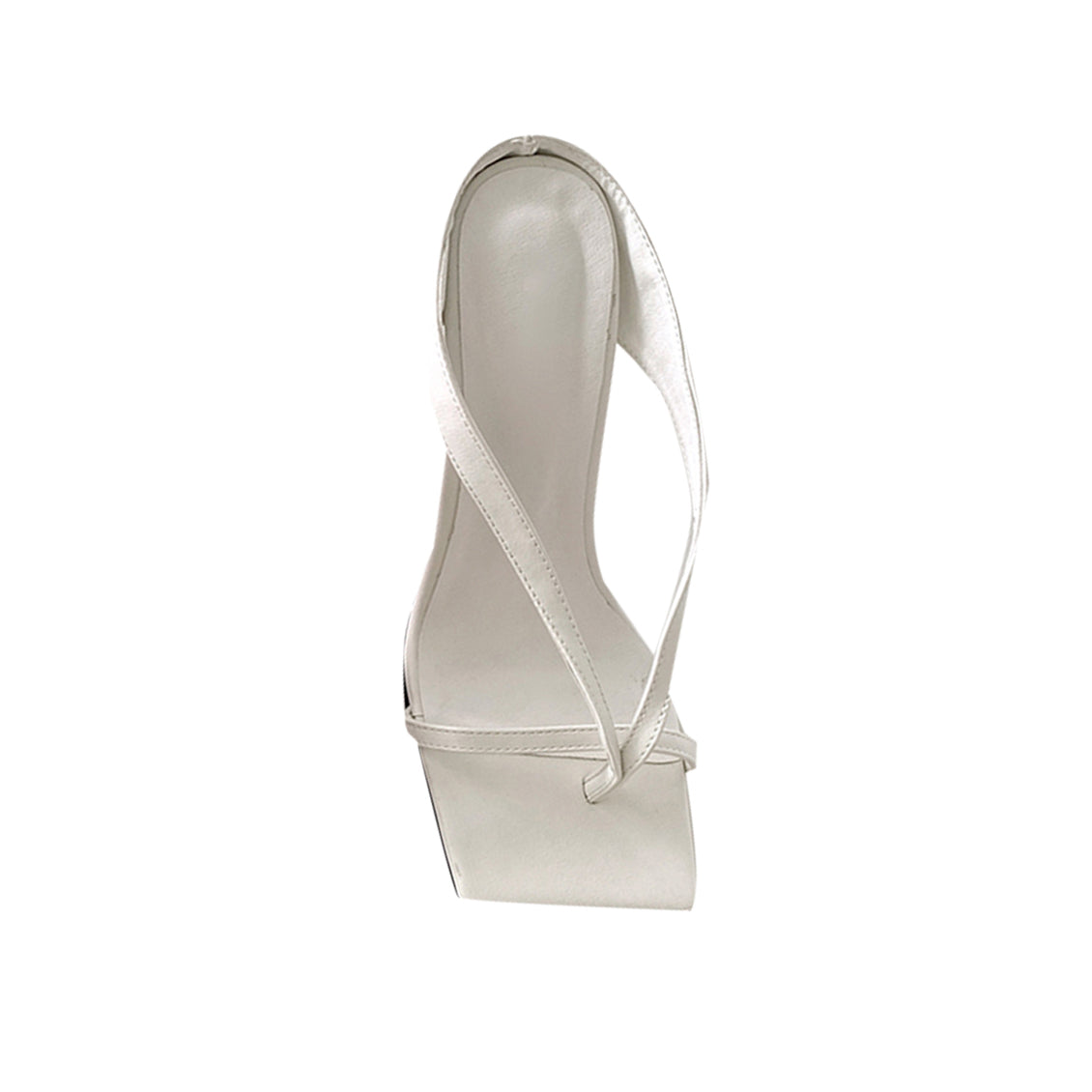 Leather Flip Flop Mules Sandals - 9cm