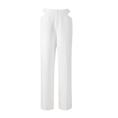 Cut Out Wide Leg Pants