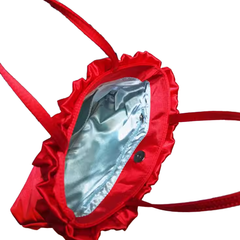 Ruffled Tote Bag