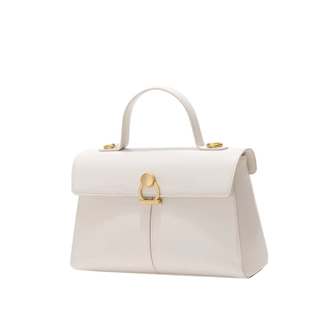 Metal Lock Tote Bag