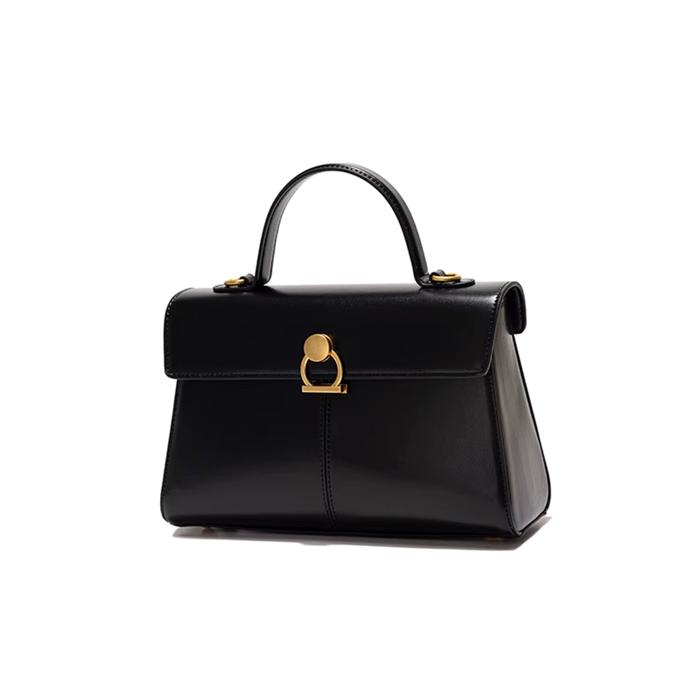 Metal Lock Tote Bag