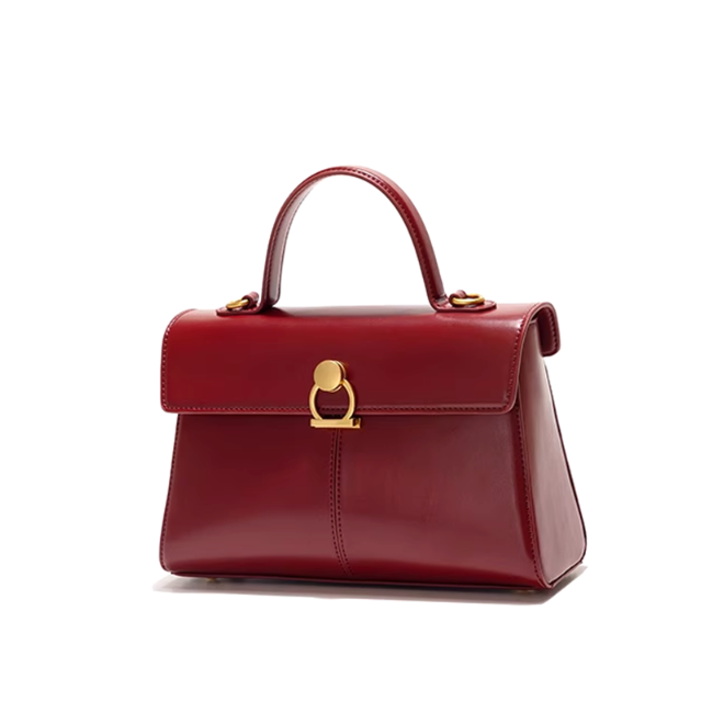 Metal Lock Tote Bag