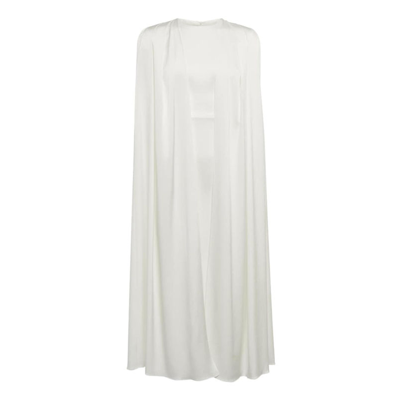 Cape Evening Dress Gown