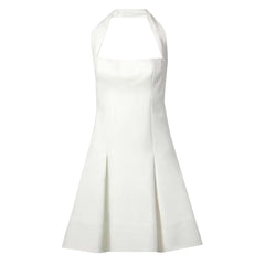 Fold Hem Evening Dress Gown