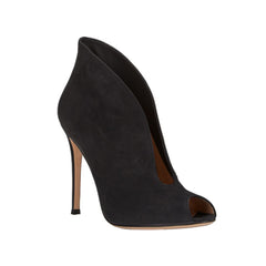 Deep V Vamp Ankle Heels