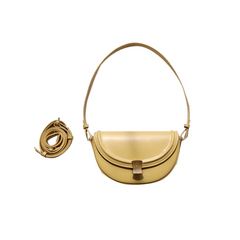 Metal Lock Cross Body Bag