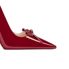 Bow Slingback Mid Heel Sandals - 6cm