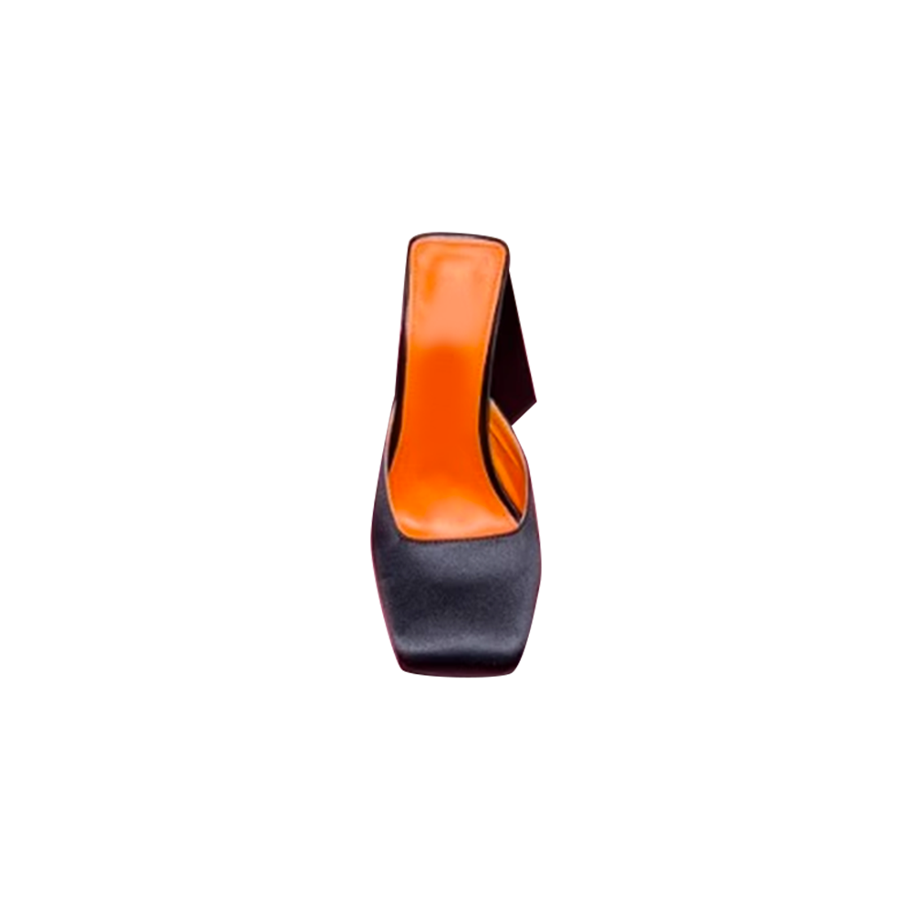 Triangle Heel Mules Sandals
