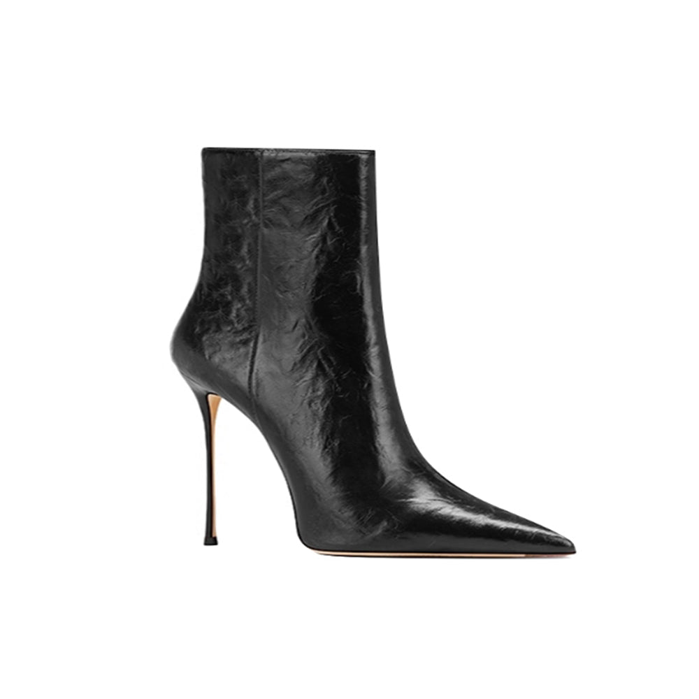 Stiletto High Heel Ankle Boots - 8cm