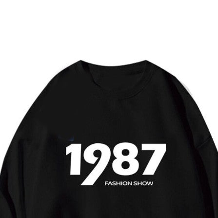 Printed Oversized Sweatshirt