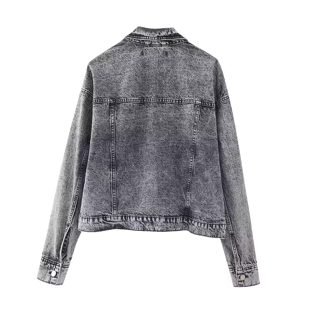 Studded Denim Jacket