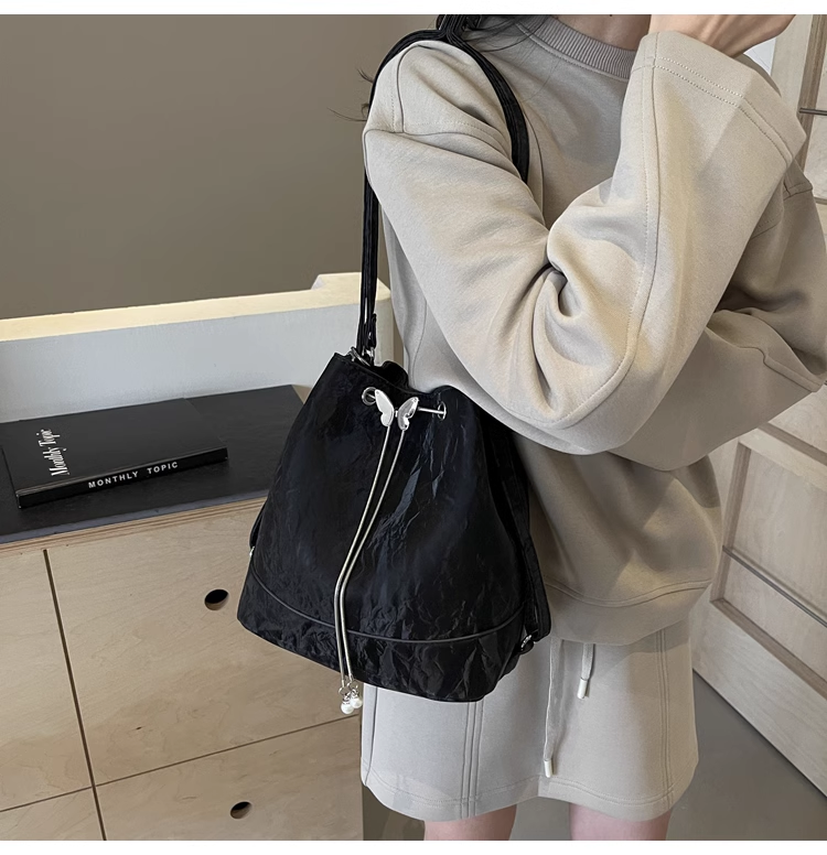 Draw-Strings Bucket Bag