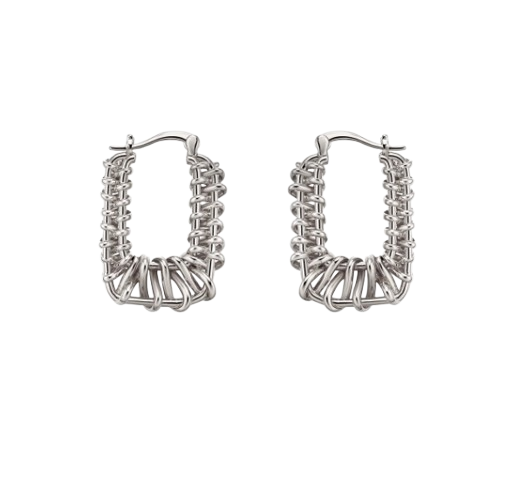 Braided Earrings - Pair