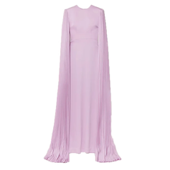 Fold Details Slip Evening Dress Gown