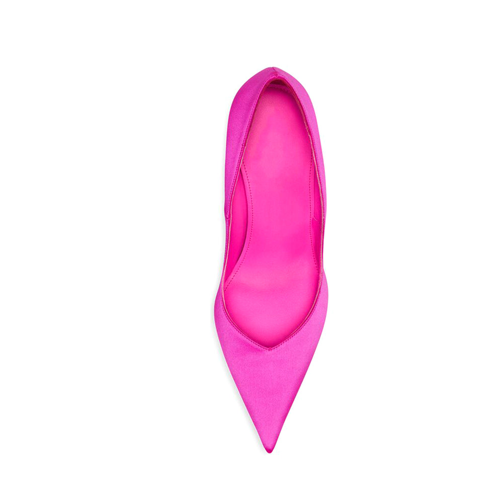 Sculptured Heel Pumps