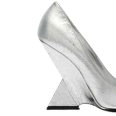 Sculptured Heel Pumps