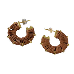 Braided Earrings - Pair