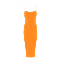 Cami Midi Evening Dress Gown